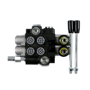 Rozdzielacz hydrauliczny 2-sekcyjny 40L z zatrzaskami VOIMA-113635