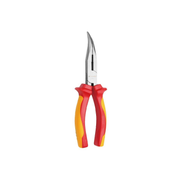 Szczypce wydłużone  - odgięte izolowane VDE 160 mm / TEGER-114000