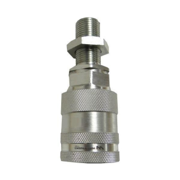 Szybkozłącze hydrauliczne gniazdo long M18x1.5 gwint zewnętrzny EURO PUSH-PULL (9100818GL) (ISO 7241-A) Waryński-114