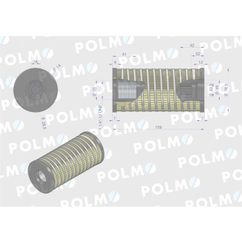 Filtr pompki paliwa wewnętrzny 26560163 4132A016P POLMO-114716