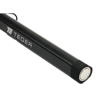 Latarka LED COB pen aluminiowa 400lm akumulator 750mAh ładowana USB Teger-114815