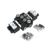 Rozdzielacz hydrauliczny 2-sekcyjny sterowany elektrycznie 12V 40L VOIMA-115147