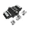 Rozdzielacz hydrauliczny 3-sekcyjny sterowany elektrycznie 12V 80L VOIMA-115177