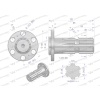 Wałek, WOM z kołnierzem na 6 otworów adapter Z6 - 1 3/8, Waryński-115773