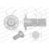 Wałek, WOM z kołnierzem na 6 otworów adapter Z21 - 1 3/8, Waryński-115801