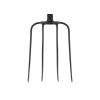Widły gospodarcze 4-zębne na metalowym trzonku - Standard, (dł. 1250 mm), Teger-115991