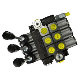 Rozdzielacz hydrauliczny 3-sekcyjny max przepływ 40L  Waryński-11502