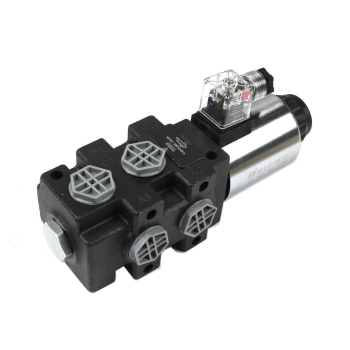 Dzielnik. zawór. elektrozawór kierunkowy elektromagnetyczny kontroli (SVV6/2-90L) (24V DC) 6/2 G1/2 80L VOIMA-115087