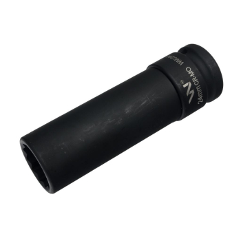 Nasadka udarowa 3/4" dwunastokątnaze stali CrMo 24mm bardzo długa D120 SLIM Waryński