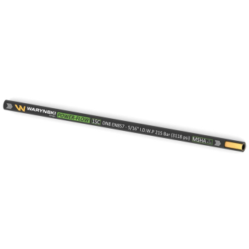 Wąż hydrauliczny do zakuwania POWER-FLOW 1SC DN08 1-oplotowy 215 Bar Waryński-115384