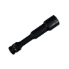 Nasadka udarowa 1/2", sześciokątna slim bardzo długa przelotowa ze stali CrMo 22mm długość 150 mm, stosowane w mechanice do kluczy udarowych, Waryński