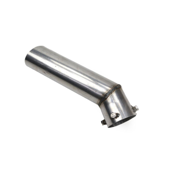 Rura do tłumika 5040390070.1P504039012/0 wygięta końcówka Bizon INOX WARYŃSKI-116989