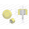 Rolka podporowa, PU 95x61x16,5, zastosowanie 60200052, 252096 Grimme, Waryński-117214