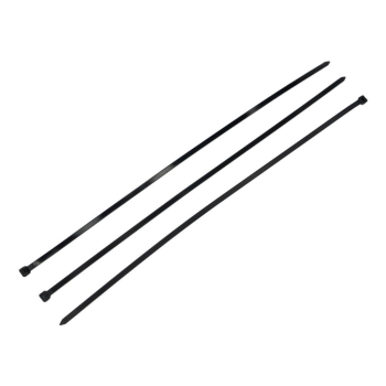 Opaski kablowe, opaska kablowa, opaski zaciskowe, tyrytytki, trytytki, 9.0 x 650mm 100 szt w worku czarne odporne na UV, Teger