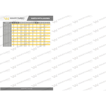 Koło łańcuchowe, hartowane 16B1 (R1 1) Z-12 otwór 30mm, Waryński-117529