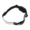 Latarka czołówka,  paskowa SOFT  LED COB  450lm z funkcją RED z tyłu ładowana USB, Teger
