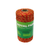Plecionka, do elektryzatora 2mm, 3x0,16mm SS żółto-pomarańczowa 200m, Royal Farm