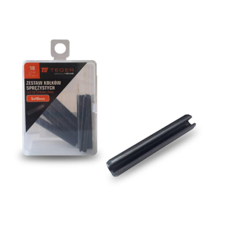 Kołek sprężysty 5x40 TEGER,