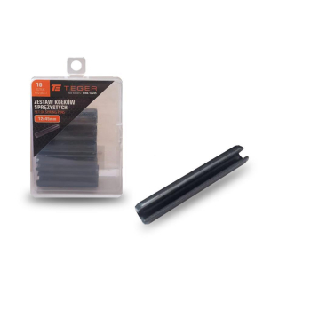 Kołek sprężysty 12x45 TEGER,