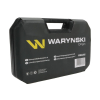 Zestaw przedłużek do nasadek udarowych, 1 cal 150 250 i 350 mm z utwardzanej stali stopowej CrMo 3 el., do prac w mech