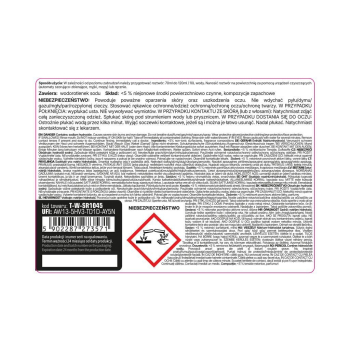 Płyn niskopienny do mycia powierzchni silnie zabrudzonych POWER CLEANING, 2l, Teger-119831