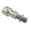 Szybkozłącze hydrauliczne gniazdo long M18x1.5 gwint zewnętrzny EURO (9100818GL) (ISO 7241-A) Waryński (opakowanie 50szt)