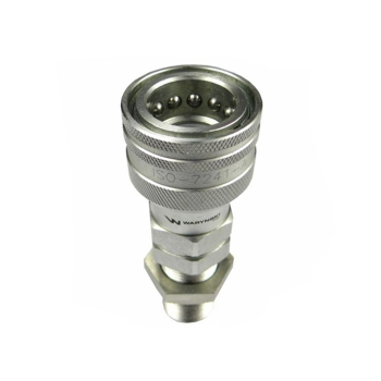 Szybkozłącze hydrauliczne gniazdo long M22x1.5 gwint zewnętrzny EURO (9100822GL) (ISO 7241-A) Waryński (opakowanie 1