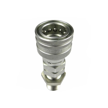 Szybkozłącze hydrauliczne gniazdo long M22x1.5 gwint zewnętrzny EURO (9100822GL) (ISO 7241-A) Waryński (opakowanie 5