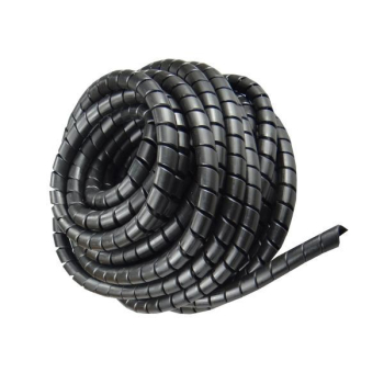Osłona spiralna na węże hydrauliczne SGX-75  czarna 20m