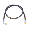 Przewód hydrauliczny gwint M22x1.5 prosta/90 stopni (kolanko) L-2000mm DN12-1SN (AK-13-2000; P11P12) 16.0MPa Waryński-