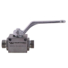 Zawór kulowy hydrauliczny 3-drogowy 3/2 M22x1.5 15L z otworami mocującymi 500 bar Waryński-12554