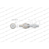 Przegub kierowniczy 240mm- M26x1,5; M28x1,5 04401801 WARYŃSKI-12800