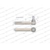 Przegub kierowniczy 220mm- M18x1,5 3764027M2 WARYŃSKI-12837