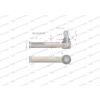 Przegub kierowniczy 210mm- M24x1,5 126145A1 WARYŃSKI-12910