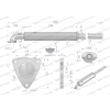 Tłumik Zetor 8520-10540 1550mm INOX Waryński-130497