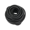 Osłona spiralna HDPE ochronna na węże i przewody SGX-25  czarna Waryński,-130965