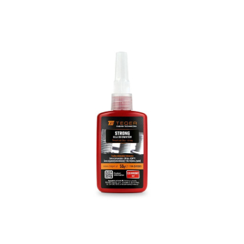 Klej do gwintów STRONG - czerwony 50g  / TEGER