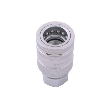Szybkozłącze hydrauliczne gniazdo M18x1.5 gwint wewnętrzny EURO PUSH-PULL (ISO 7241-A) Waryński-13024