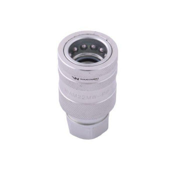 Szybkozłącze hydrauliczne gniazdo M22x1.5 gwint wewnętrzny EURO PUSH-PULL (ISO 7241-A) Waryński-13028