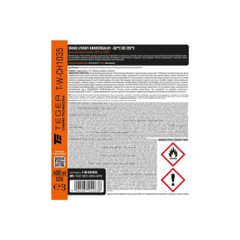 Smar litowy uniwersalny -30° do +120°, 400ml, Teger-130340