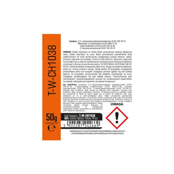 Klej do gwintów rurowych MEDIUM - żółty, 50g, Teger-130349