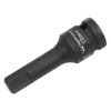 Nasadka udarowa 1/2", imbusowa 12mm hex H12 ze stali CrMo, Waryński