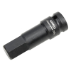 Nasadka udarowa 1/2", imbusowa 19mm hex H19 ze stali CrMo, Waryński