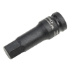 Nasadka udarowa 1/2", imbusowa 17mm hex H17 ze stali CrMo , Waryński