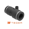 Złączka prosta redukcyjna wtykowa tekalan 12mm x 8mm TEGER,