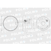 Odwadniacz zbiornika powietrza Przyczepa Ciągnik 22x1.5 (sprzedawane po 5) POLMO-13170