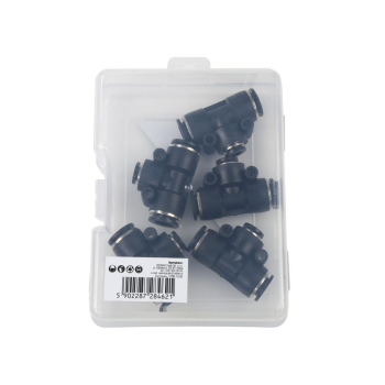 Trójnik wtykowy tekalan  redukcyjny 2x10mm / 1x6mm TEGER,-131654