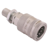 Szybkozłącze hydrauliczne gniazdo long z eliminatorem ciśnienia M18x1.5 gwint zew. EURO PUSH-PULL (9100818GL) (ISO 7241-A) Waryński (opakowanie 10szt)
