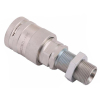 Szybkozłącze hydrauliczne gniazdo long z eliminatorem ciśnienia M22x1.5 gwint zew. EURO PUSH-PULL (9100822GL) (ISO 72