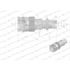 Szybkozłącze hydrauliczne gniazdo long z eliminatorem ciśnienia M22x1.5 gwint zew. EURO PUSH-PULL (9100822GL) (ISO 72